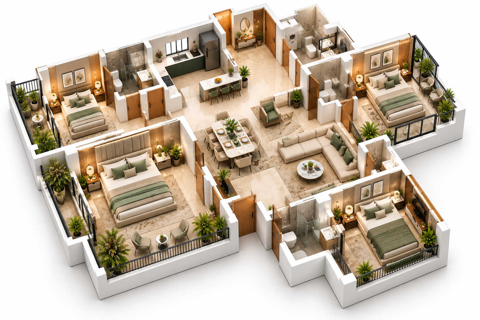 4 BHK Duplex